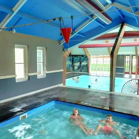 Luxury Spacious House With Two Bathrooms At Park With Swimming Pools, Restaurant, Bowling, Massage & Wellness Chalet *
